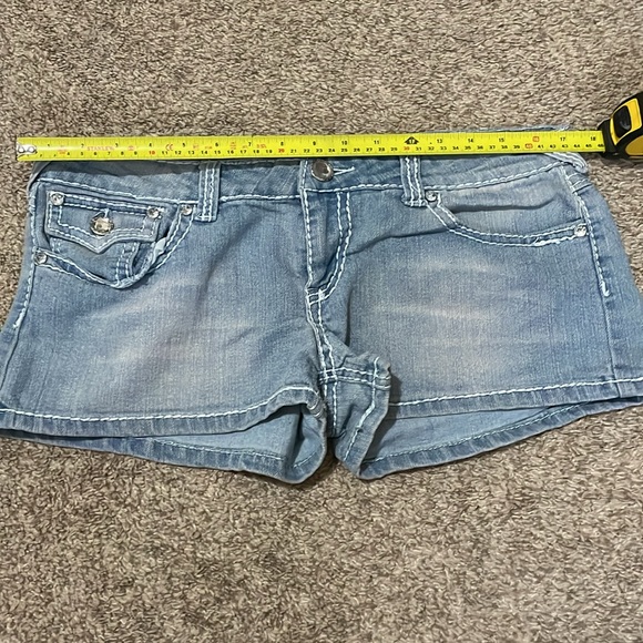 Jean shorts - light wash - Picture 10 of 12
